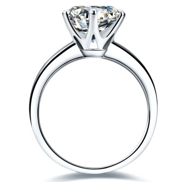 Lab Made 1ct Diamond Solitaire Ring