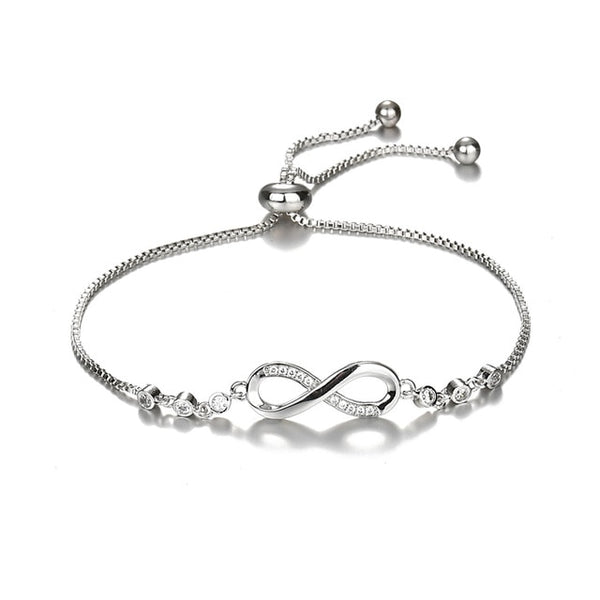 Infinity Charm Bracelet Discounted