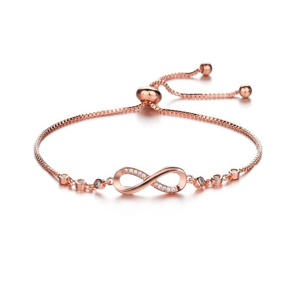 Infinity Charm Bracelet Discounted